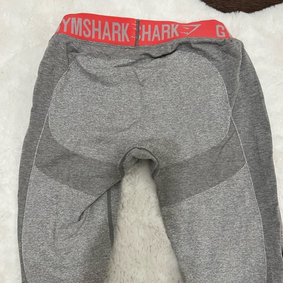 GymShark Flex Leggings Contoured 2 Tone Gray - Picture 3 of 5